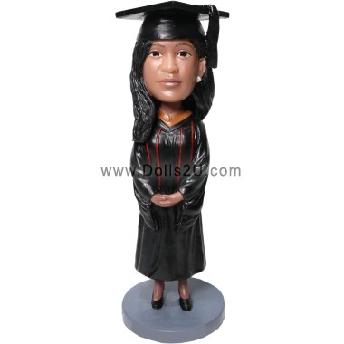  Custom Graduation Bobblehead Gift For Her Item:46280