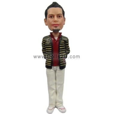  Custom Photo 3D Bobblehead Gift For Men Item:13554