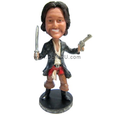 (image for) Custom Bobblehead Pirates Of The Caribbean From Your Photo