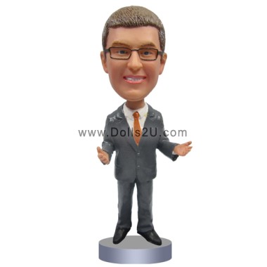  Custom Male Occupation Speaker Bobblehead Item:13619