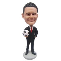  Personalized bobblehead gift for soccer coach / custom soccer coach bobblehead gift