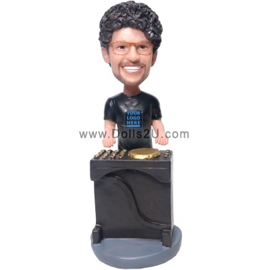 Custom DJ Bobblehead gift from your photos