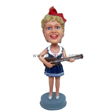 Female Ukulele Player