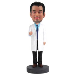 (image for) Personalized Male Doctor Bobblehead Gift