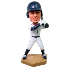 (image for) Custom Baseball Player Bobblehead with Your Face