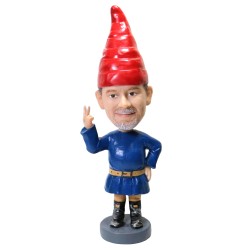 Personalized Garden Gnome Bobblehead