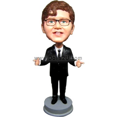 (image for) Personalized Groomsmen Bobbleheads