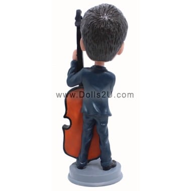 (image for) Custom Male Cello Player Bobblehead Gift For Cellists