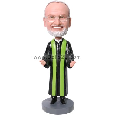  Custom Pastor Bobblehead Item:48052