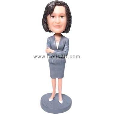 (image for) Custom Female Boss Bobblehead