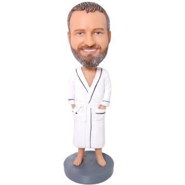 (image for) Male In Bathrobe