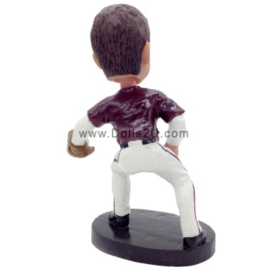 (image for) custom male baseball player bobbleheads gifts