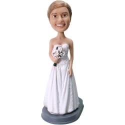  Custom Bride Bobblehead