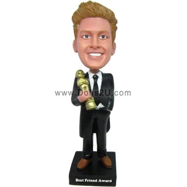 (image for) Custom Bobblehead Best Boyfriend Award