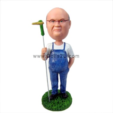  Custom Farmer Bobblehead Item:451281