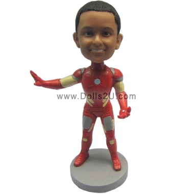 (image for) Custom Iron Man Style Bobblehead For Kid