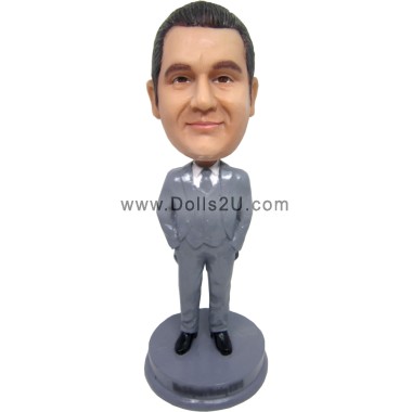 (image for) custom groomsmen bobbleheads