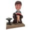 (image for) Custom Bobblehead Business Woman Sitting On A Couch Reading A Book Item:13976
