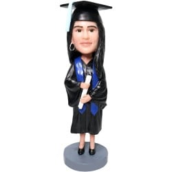  Custom Female Graduation Bobbleheads