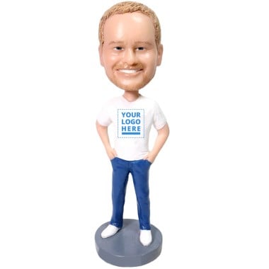 (image for) Male In T-shirt and Jeans With Hands In Pockets