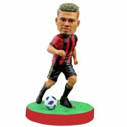 Personalized soccer player bobblehead