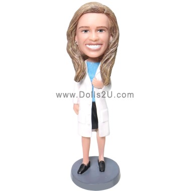 (image for) Female Doctor In Lab Coat