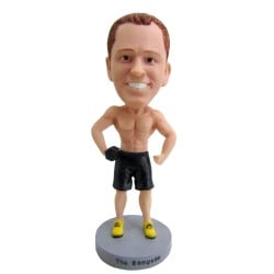 (image for) Custom Bodybuilding Bobblehead Fitness Man Gifts