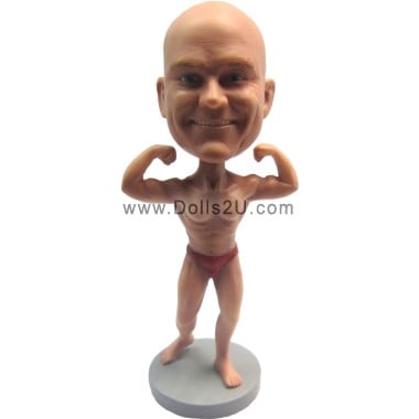 Custom Bodybuilding Bobblehead Fitness Man Gifts - $69.90 @ Dolls2u -  Bobbleheads Sculpted From Your Photos