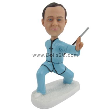 Custom Chinese KongFu Bobblehead Gift For Him