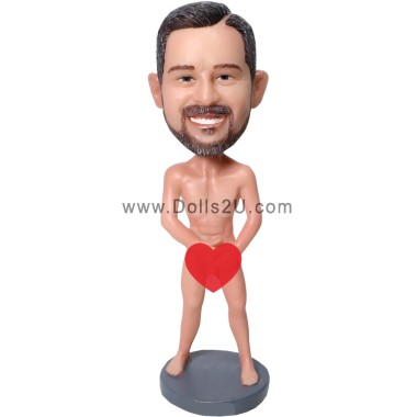 Custom Bobblehead Completely Naked Man