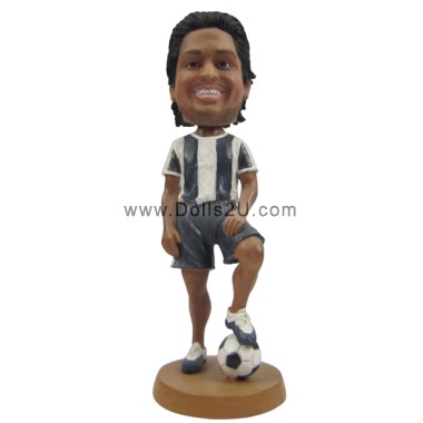  Custom Soccer Player Bobblehead Item:13746