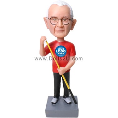  Custom Billiard Ball Player Bobblehead Snooker Bobbleheads Item:260451