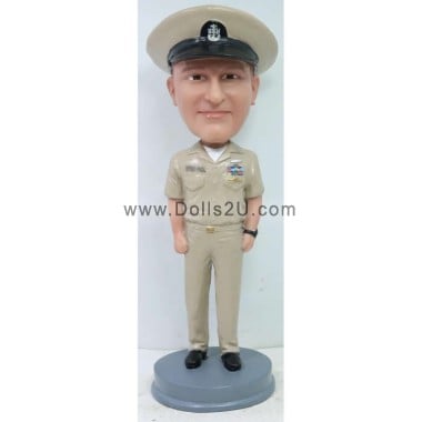 (image for) Personalized U.S. Navy Chief Petty Bobblehead