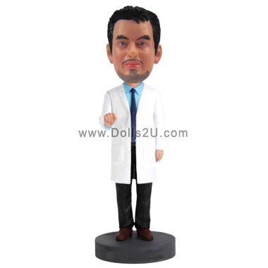 (image for) Personalized Male Doctor Bobblehead Gift