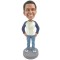 (image for) Custom Casual Male With Hands On Hips Bobblehead Item:52221