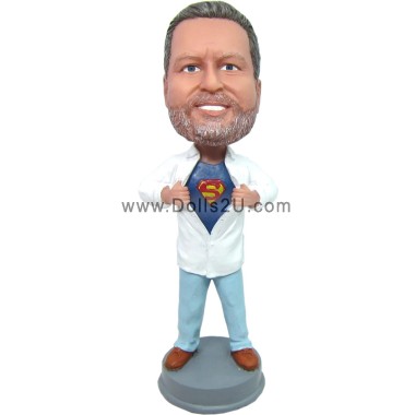 (image for) Superhero In Shirt Bobblehead