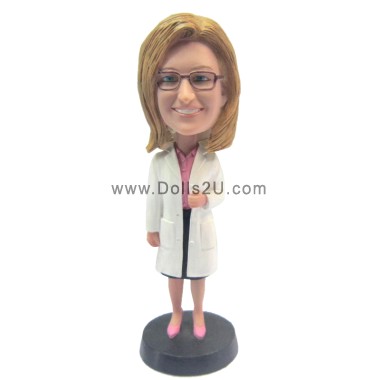 Custom Nurse / Doctor / Dentist Bobblehead gift from your photos