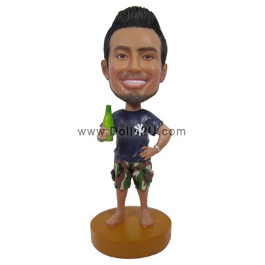  Custom Beer Man Bobblehead Item:13534