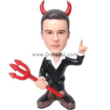 (image for) Custom Male Little Devil Bobblehead