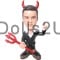 (image for) Custom Male Little Devil Bobblehead Item:1512753
