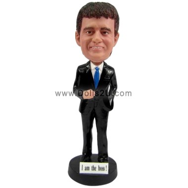 (image for) Personalized Boss Bobblehead In Suit