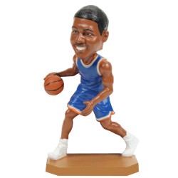 Personalized basketball player bobblehead