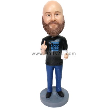 (image for) Creative Personalized Bobblehead Gift For Male Beer Lover