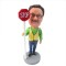 (image for) Custom Crossing Guard Holding Stop Sign Bobblehead Item:451280