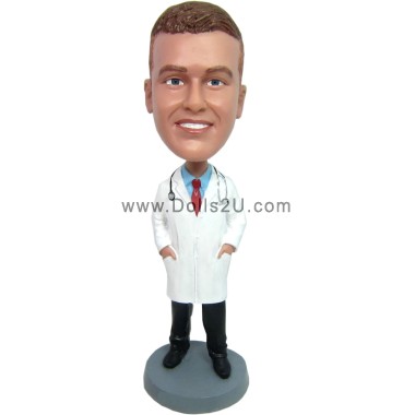 (image for) Custom Male Doctor Bobblehead Gift