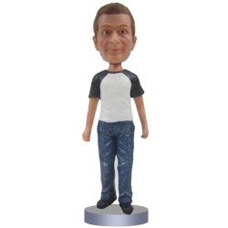 (image for) Personalized Creative Photo 3D Bobblehead Gift For Male