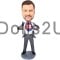 (image for) Custom Superhero Bobblehead – Personalized Business Hero With Your Logo Item:13657