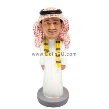  Custom Middle Eastern Male Bobblehead Item:723125