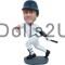 (image for) Custom Left Handed Baseball Hitter Bobblehead Item:13716