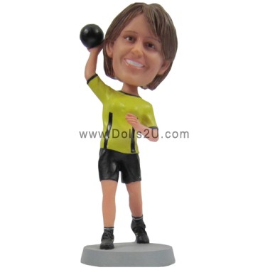 (image for) Custom Unisex Shot Putter Bobblehead